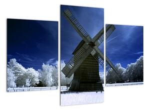 Veterný mlyn - obraz na stenu (Obraz 90x60cm)