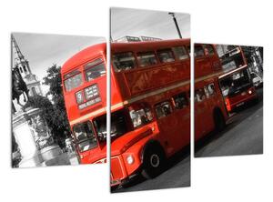 Anglický autobus Double-decker - obraz (Obraz 90x60cm)