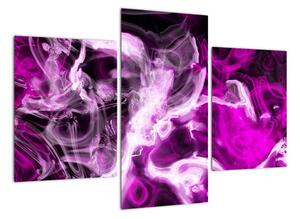 Obraz - fialový dym (Obraz 90x60cm)