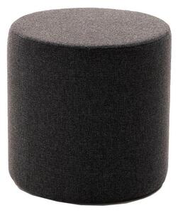 Taburet RONDO, priemer 40 cm, tmavohnedý