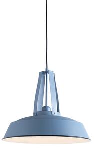 Vintage závesná lampa modrá 43 cm - Living