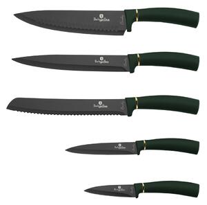 BERLINGERHAUS BH-2518 Emerald Collection sada nožov so stojanom, 6 ks