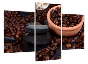 Kávové zrná - obraz (Obraz 90x60cm)