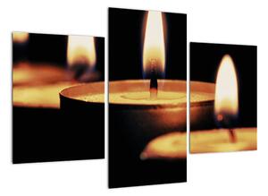 Horiace sviečky - obraz (Obraz 90x60cm)