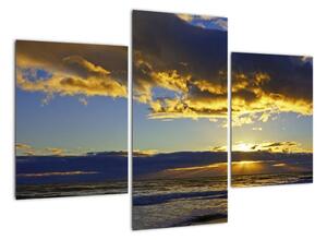 Západ slnka na mori - obraz na stenu (Obraz 90x60cm)