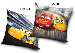 Carbotex Obliečka na vankúšik 40x40 cm - Cars Blesk McQueen a Cruz Ramirez