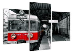 Historický vlak - obraz na stenu (Obraz 90x60cm)