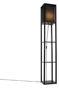 Moderná stojaca lampa čierna - Stojan
