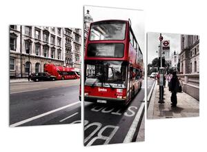 Double-decker v Londýne (Obraz 90x60cm)