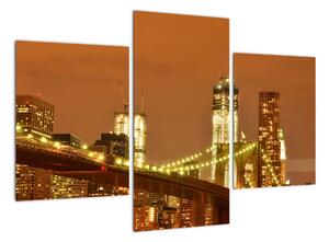 Brooklyn Bridge - obraz (Obraz 90x60cm)