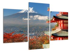 Hora Fuji - moderný obraz (Obraz 90x60cm)
