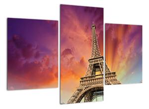 Eiffelova veža - moderný obraz (Obraz 90x60cm)