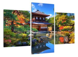 Japonská záhrada - obraz (Obraz 90x60cm)