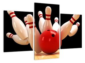 Bowling - obraz (Obraz 90x60cm)