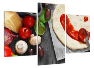 Pizza - obraz (Obraz 90x60cm)