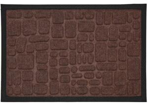 Vonkajšia rohožka Simple Brown, 60x40 cm