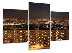 Nočné mesto - obraz (Obraz 90x60cm)