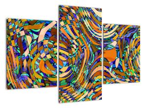 Abstraktný obraz (Obraz 90x60cm)