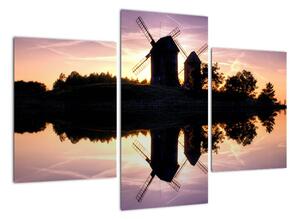 Fotka veterných mlynov - obraz (Obraz 90x60cm)