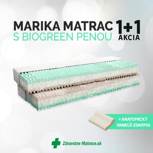 MPO Matrac s BIOGREEN penou MARIKA 1+1 Prací poťah Medico