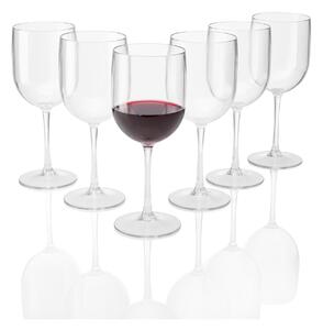 Ernesto® Súprava pohárov, 6-dielna (transparentná, poháre na víno) (100375079)