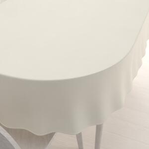 Biante Teflónový oválny obrus TF-051 Smotanový 80x120 cm