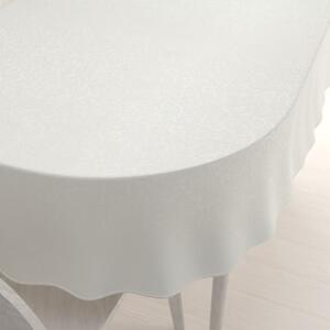 Biante Teflónový oválny obrus TF-010 Ornamenty - smotanový 60x100 cm