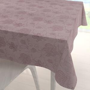 Biante Teflónový štvorcový obrus TF-077 Kvetované ornamenty na staroružovom 50x50 cm
