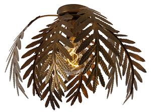 Vintage stropné svietidlo zlaté 34 cm - Botanica