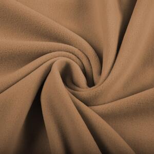 Polar fleece antipilling PF-015 Hnedy Camel – metráž š. 150 cm