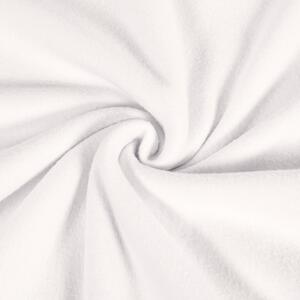 Polar fleece antipilling PF-016 Smotanovo biely – metráž š. 150 cm