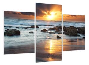 Západ slnka pri mori, obraz (Obraz 90x60cm)
