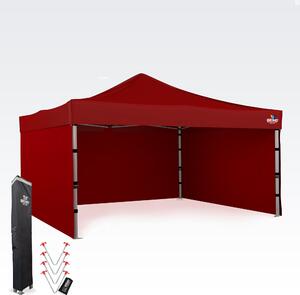 BRIMO Promo stan 4x4m - s 3 stenami - Červená