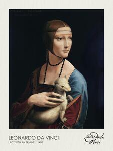 Obrazová reprodukcia The Lady with an Ermine (1490), Leonardo Da Vinci