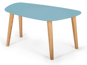 RAGABA Endocarp konferenčný stôl FARBA: nebeská modrá/drevo
