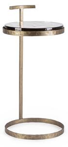 ZAYLA ROUND BRASS konferenčný stolík V64cm
