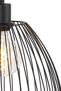 Dizajnová závesná lampa čierna 29 cm - Pua