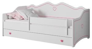 Detská posteľ Lily 80x160 - Biela - Výber farebného prevedenia