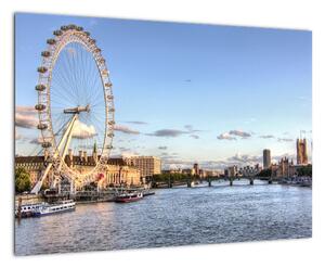 Londýnske oko (London eye) - obraz do bytu (Obraz 60x40cm)