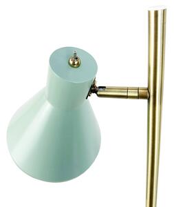 Dyberg Larsen Sleep stojacia lampa, mätovo zelená, výška 165 cm, oceľ