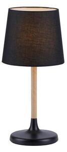Leuchten Direkt 14423-18 - Stolná lampa NIMA 1xE14/40W/230V čierna