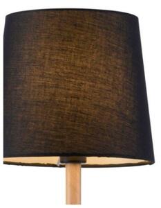 Leuchten Direkt 14423-18 - Stolná lampa NIMA 1xE14/40W/230V čierna