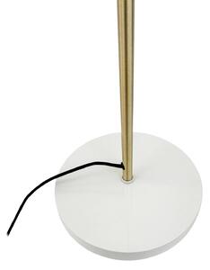 Dyberg Larsen Sleep stojacia lampa, tmavo biela, výška 165 cm, oceľ