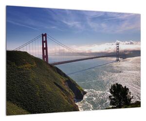 Golden Gate Bridge - moderné obrazy (Obraz 60x40cm)