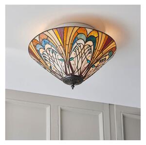 Endon 70241 - Stropné svietidlo Tiffany HECTOR 2xE27/60W/230V priemer 40 cm