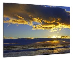 Západ slnka na mori - obraz na stenu (Obraz 60x40cm)