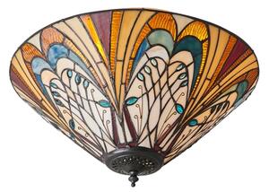 Endon 70241 - Stropné svietidlo Tiffany HECTOR 2xE27/60W/230V priemer 40 cm