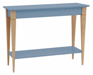 RAGABA Mimo konzolový stôl široký, nebeská modrá/drevo