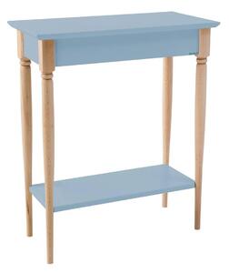 RAGABA Mamo konzolový stôl úzky FARBA: nebeská modrá/drevo