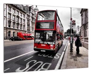 Double-decker v Londýne (Obraz 60x40cm)